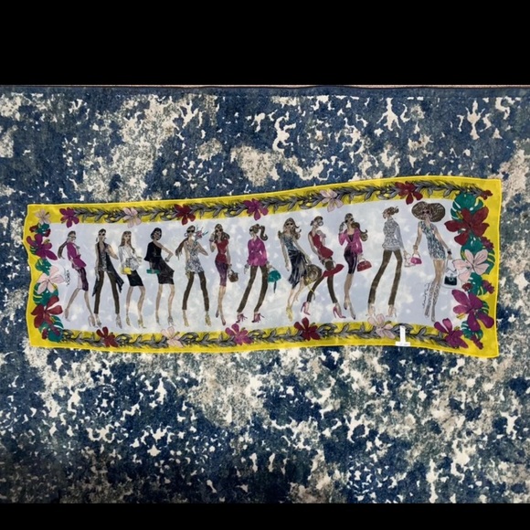 Jockey Person to Person Fashionista sheer scarf - diverse fashionistas - Picture 1 of 5